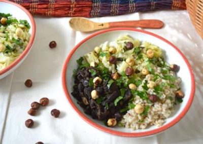 Barley Bean Bowl by Tin & Thyme