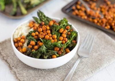 Harissa Roasted Chickpea Bowls – Amuse Your Bouche