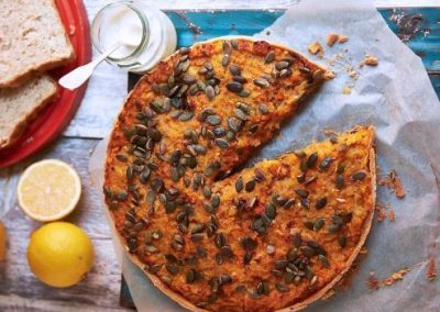 Pumpkin and Carrot Pie