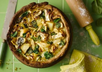 Masala Spiced Cauliflower and Potato Pie